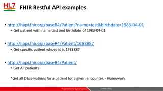 Fhir basics session 1 Introduction to Interoperabilty & Principles of ...