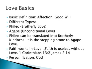 Faith, Hope, Love | PPTX