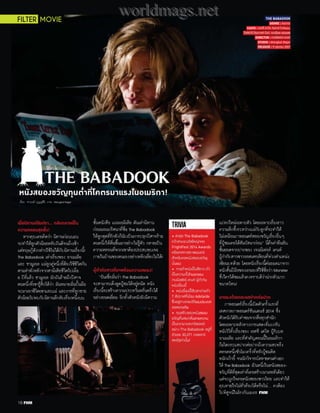 wwoorrllddmaaggss..nneett 
TRIVIA 

GTLZ6Ñëè¿äåäçòòî 
'ITLTCET*ISGbM‰+T$ 
Ãõìêë÷Ãèö÷¯­®±¾úäõçö 
MEYO_9J$TGBT@D;7E 
LlTMES'OM;S*LDO*%IS‰ 
;Sg;_O* 

$TE9lTM;S*_=;LW%TIª6lT 
_=;'ITC7Sh*b+`E$%O* 
_+;;_VAOE_';9$[Tl$S 
M;S*_EYgO*;Wh 

M;S*_EYgO*;Whb-_IGT8TD9lT 
´LS=6TM9Wg_CYO*¾çèïäìçè 
.*XgOD9[T*7O;b7%O*=ER_9J 
OOL_7E_GWD 

9Z;LET*%O*M;S*LDO* 
%IS‰9WgLC$GVg;OTD'ITC 
_=;6ETCT`GR9EVG_GOE 
ODT*Ñëè¿äåäçòòîOD9[Wg 
7SI_G%°­©­´®6OGGTE 
LMES2_9T;Sh;ž 
THE BABADOOK 
GENRE : Horror 
CASTS :_OL.W_6IVL©a;OTMcIL`C;© 
9VAAT;WGV;6TGGªc;9©`6_;WDG_P;`-G 
DIRECTOR : _+;;V_AOE_';9 
STUDIO :ÊòñêîòïÊäíòõ 
RELEASE : ¶7ZGT'C¯²²´ 
FILTER MOVIE 
I-CQ9%@#%'/=-'/1=1.I'ĥ% 
3-719%6D =R3ˆ 
MT$'Z5_'D'V6IT;V9T;$O;;O; 
+R9lTbMG[$7SI;ODMGS?;6W+;8X*_-T 
`79FK0W6S*$GTIb-cCc6$S;V9T;_EYgO*;Whž 
Ñåâ¿ÞßÞáììè_GT_EYgO*%O*OT_C_GWD 
`GR.TC[_OG`CG[$'[M;Xg*9Wg7O*b--WIV7$S; 
7TCGlT@S*MGS*+T$LTCW_LWD-WIV7c=_CYgO 
³=9Wg`GI.TC[_OGCS$?;ETD8X*=JT+ 
7;M;Xg*9Wg_%TE[LX$c6ITCS;MCTDCSg;=;CYO 
+RCT_OT-WIV7_%T`GR`C`GR$TE9WgG[$-TD 
7SI;ODc=@$S;V9T;GX$GS_EYgO*M;Xg*; 
18 FHM 
-Sh;M;S*LYO`8C_OCV_GWD6S;_GT;V9T; 
$O;;O;=EVJ;T9Wg-YgOÑåâ¿ÞßÞáììè 
bMG[$LZ69WgES$A*$f;S_=;$TE=GZ$=JT+ETD 
7;M;Xg*bM7Yg;%Xh;CTODT*cCE[7SI$GTD_=; 
'ITCMGO;9Wg@I$_%T7O*=ERL@_+O 
BTDb;T;%O*7;_O*ODT*MGW$_GWgD*cCc6ž 
(ğEV=63#-AQ*/9ğ-3-6.9ˆ 
,S;_-YgOCSg;ITÑåâ¿ÞßÞáììè 
+RLTCTE86X*6[6[-Cc6OD[MCS6M;S* 
_EYgO*;Wh+RLET*'ITC=ERMISg;@ESg;@EX*c6 
ODT*DO6_DWgDCOW$9Sh*7SIM;S*DS*CW'ITC 
`=G$bMC_,@TR7SIa6D_,@TR_EYgO*ETI 
'ITCGX$.Xh*ERMIT*`C$SG[$9Wg+R9lTbM 
cC_MCYO;BT@D;7ELDO*%IS‰_EYgO*OYg;e 
9Wg[-C_'Dc6LSCSLCT$O;;Wg'YO'lTDY;DS; 
-Sh;DO6+T$=T$%O*_+;;V_AOE_';9 
[$lT$SLTI-TIOOL_7E_GWD;9Wg@I*7lT`M;* 
_%WD;96IDa6DM;S*_EYgO*;Wh7ODO6CT+T$ 
M;S*LSh;?CYO%O*_:O_O*9Wgb--YgOITÊìëðñâï 
.Xg*b'Ec6-C`GI'*9ET6WIT;T$GSICT$ 
%;T6cM;ž 
-J/ ğ3./J6'!Ğ9' 
BT@D;7E_EYgO*;Wh_=67SI'ESh*`E$9Wg 
_9J$TGBT@D;7E.S;`6;.¯­®±.Xg* 
7SIM;S*c6ES'lT-C+T$LYgO9Z$LlT;S$ 
a6D_,@TR@GS*9T*$TE`L6*9Wg`$ES 
M;S*cI9Sh*_EYgO*%O*_OL.W_6IVL[ES9 
OT_C_GWD`GR9WgLlT'S‰7O;;Whb;O_CEV$T 
$f_$V6$ER`L=T$7O=T$8X*'ITCLR@EX* 
7GO6M;Xg*-SgIaC*'EXg*9WgMGS*[-C7V6 
@;S$_$TOWh+;;S$IV+TE5MGTD';7T*D$ 
bMÑåâ¿ÞßÞáììè_=;M;Xg*b;M;S*LDO*ª 
%IS‰9Wg6W9WgLZ6_9T9Wg_'DLET*CT_GD9W_6WDI 
`7+R8[$b+'OM;S*LDO*-TIc9D`GR9lTbM 
'Z5MTDb+cC9SgI9O*c6MEYOcC'*7O* 
c=@VL[+;b;aE*$S;_O*žžžFHM 
7%=6.93=s#D%!VQ#AQK!/-J/L%9I-/@ˆ 
_EYgO*·-T;;9Z‰‰JVEV©BT@·ÊìëäèìéÊÞçìï 
 