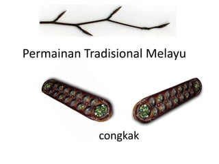 Permainan Tradisional Melayu congkak 