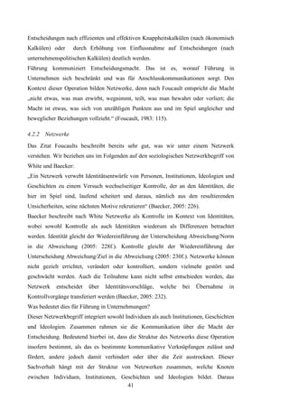 B.A.-Thesis: Führung in Unternehmen