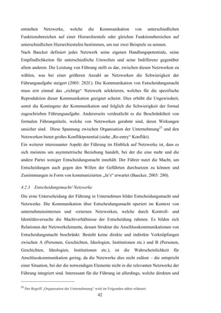 B.A.-Thesis: Führung in Unternehmen