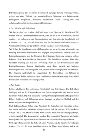 B.A.-Thesis: Führung in Unternehmen