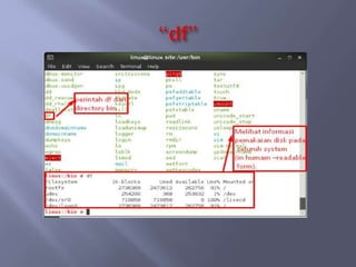 FileSystem Hierarchy Standard (FHS) | PPTX