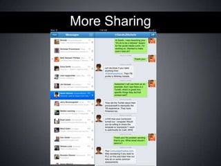 More Sharing

 