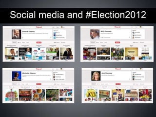 Social media and #Election2012

 