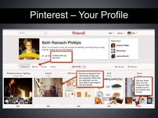 Pinterest – Your Profile

 