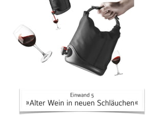 Einwand 3 
»Es kommt auf die Beziehung an!«
 