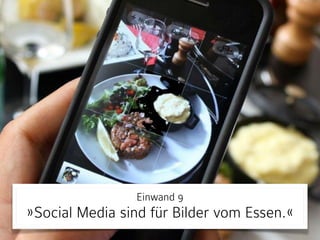 Einwand 6 
Dafür wurde ich nicht eingestellt…
 