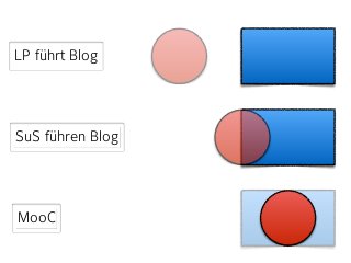 LP führt Blog
SuS führen Blog
MooC
 