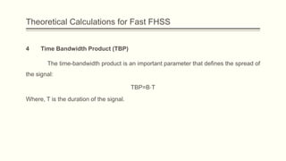 FHSS (Fast Frequency Hopping ).......... | PDF