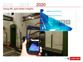 Austausch Basler Verkehrsbetriebe 66
2018 2019 2020
Using AR, gain better insights
 