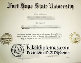 FHSU diploma
