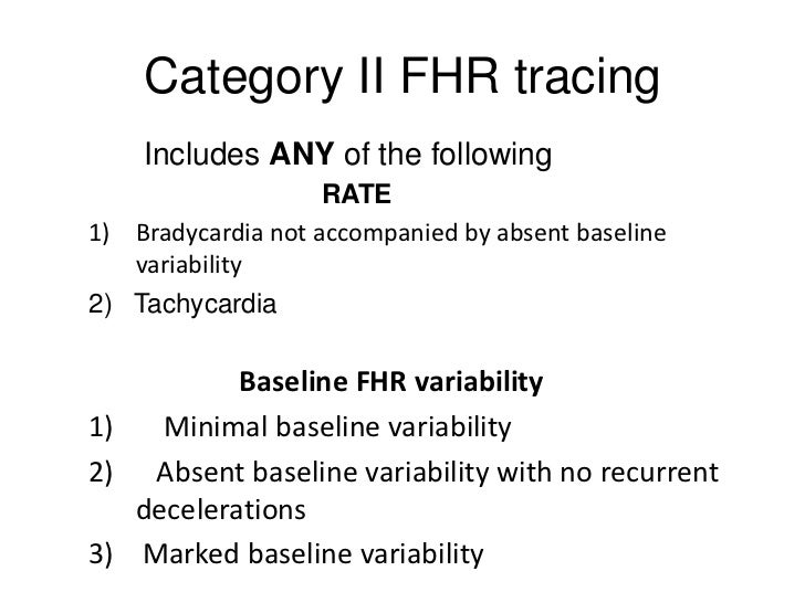 Fht Interpretation Management fhr-variability-flashcards-quizlet