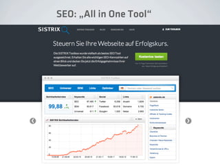 SEO: „All in One Tool“
 