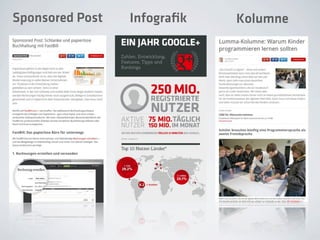 Sponsored Post Infograﬁk Kolumne
 