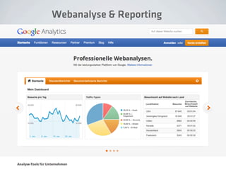 Webanalyse & Reporting
 