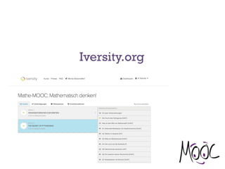Iversity.org
 