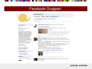 Facebook Gruppen
 