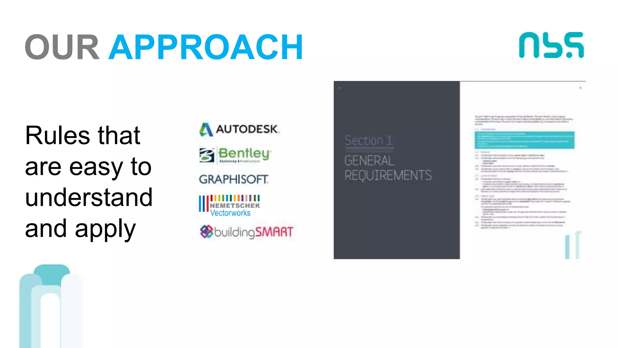 OUR APPROACH
Rules that
are easy to
understand
and apply
 