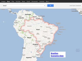 Brazilian
Economic Data
 