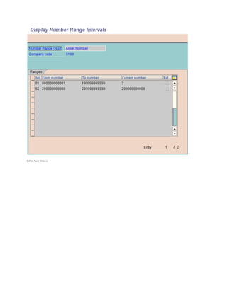 Define Asset Classes
 