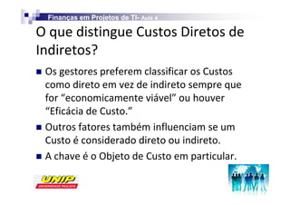 Finanças em Projetos de TI- Aula 4
                            TI-

K                                       
/
K                                            


                   
K

                   K               
 