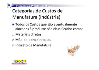 Finanças em Projetos de TI- Aula 4
                        TI-

                        
D                    /
d           

D
D
/               D
 