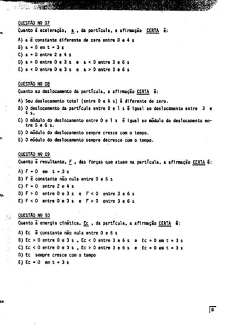 UFMG Provas Antigas 1976 rosa - Conteúdo vinculado ao blog      http://fisicanoenem.blogspot.com/   