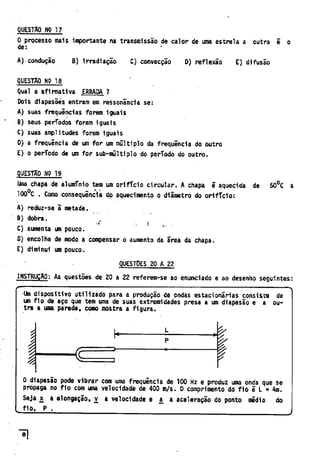 UFMG Provas Antigas 1976 rosa - Conteúdo vinculado ao blog      http://fisicanoenem.blogspot.com/   