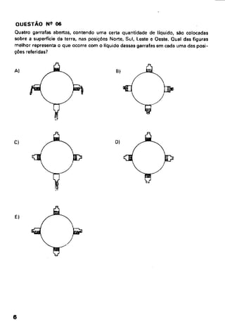UFMG Provas Antigas 1988 fechada - Conteúdo vinculado ao blog      http://fisicanoenem.blogspot.com/   