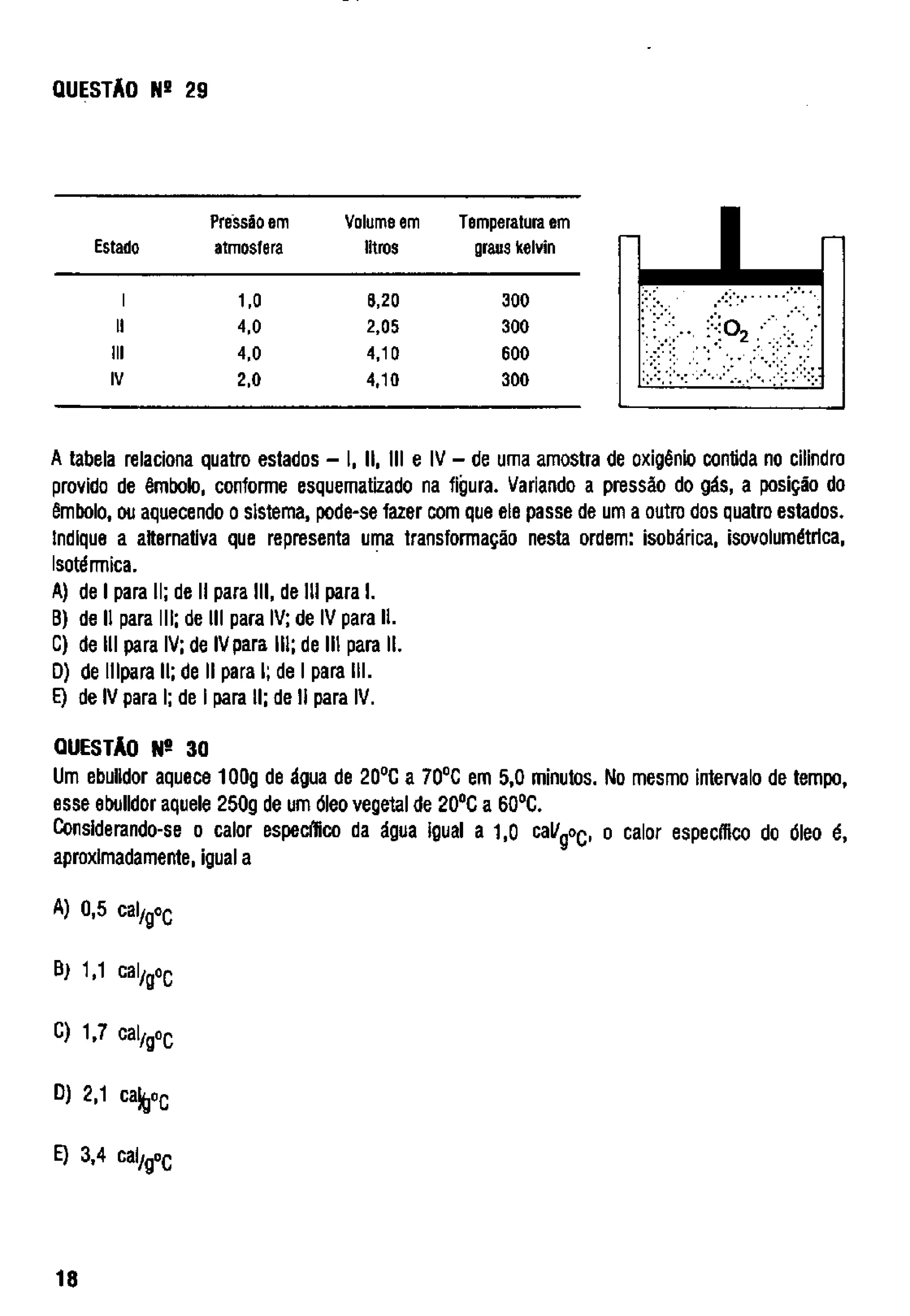 UFMG Provas Antigas 1989 fechada - Conteúdo vinculado ao blog http://fisicanoenem.blogspot.com/