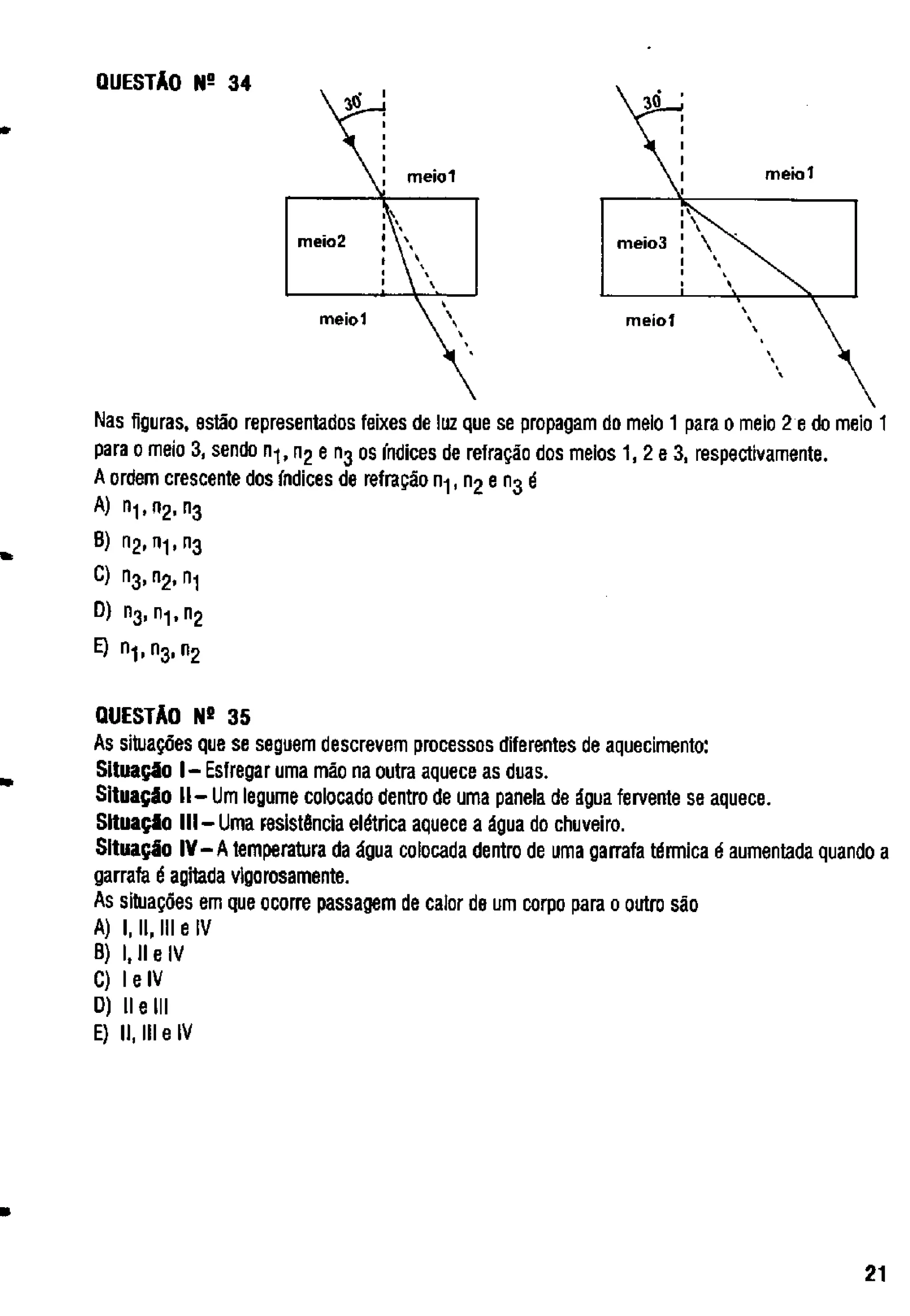 UFMG Provas Antigas 1989 fechada - Conteúdo vinculado ao blog http://fisicanoenem.blogspot.com/