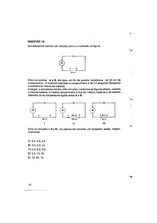 UFMG Provas Antigas 1993 fechada 2 - Conteúdo vinculado ao blog      http://fisicanoenem.blogspot.com/   
