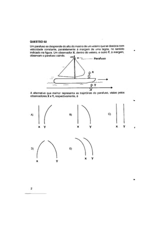 UFMG Provas Antigas 1993 fechada 2 - Conteúdo vinculado ao blog      http://fisicanoenem.blogspot.com/   