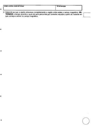 UFMG Provas Antigas 1995 aberta - Conteúdo vinculado ao blog      http://fisicanoenem.blogspot.com/   