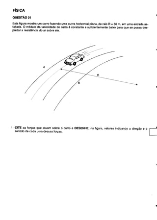 UFMG Provas Antigas 1995 aberta - Conteúdo vinculado ao blog      http://fisicanoenem.blogspot.com/   