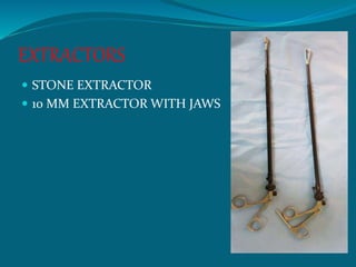 Peripheral Extractor LAPAROSCOPIC HAND INSTRUMENTS, ACCESSORIES AND ERGONOMICS | PPTX