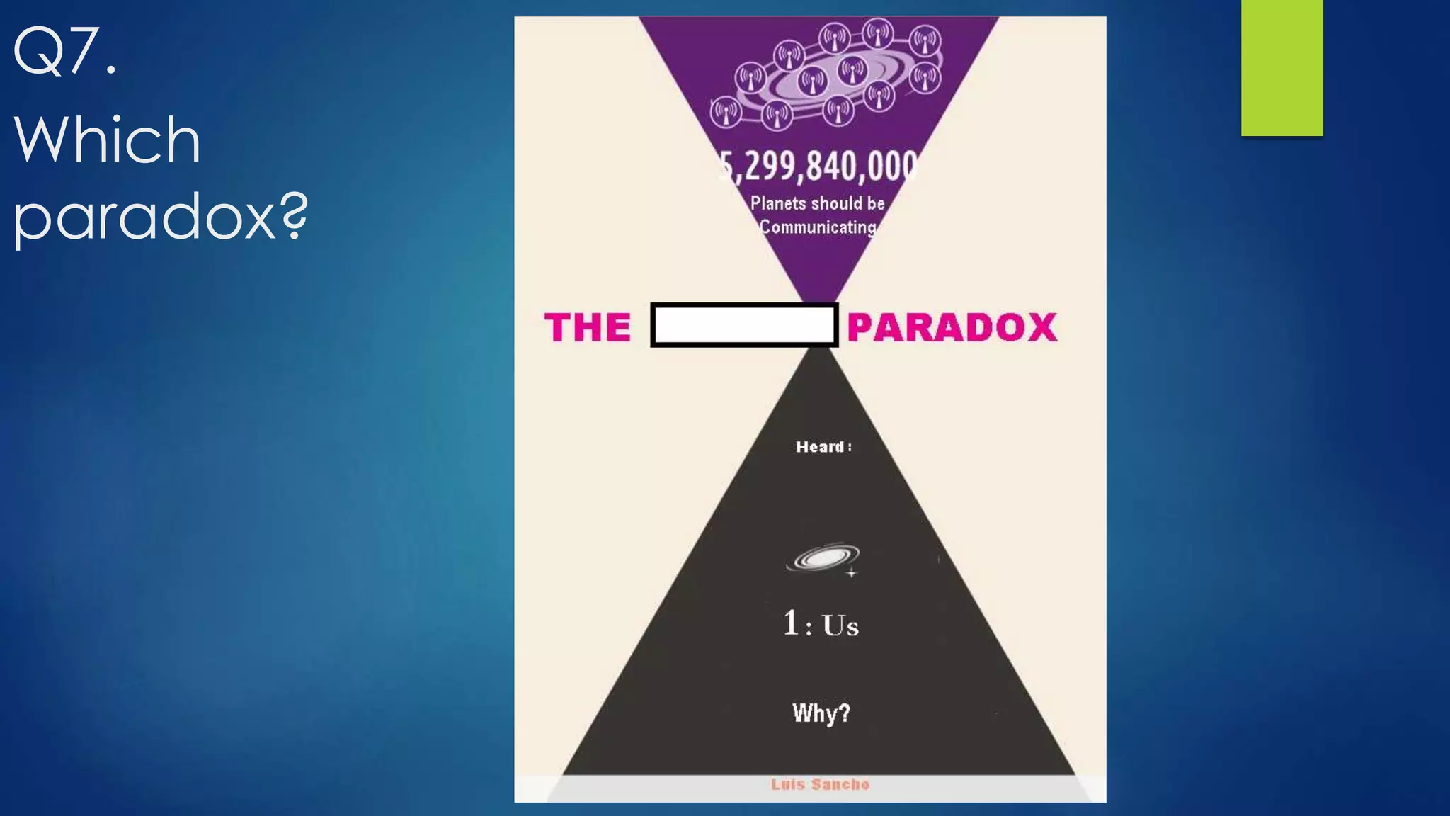 Which
paradox?
Q7.
 