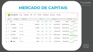 MERCADO DE CAPITAIS
 