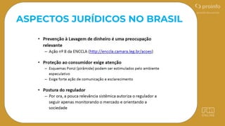 ASPECTOS JURÍDICOS NO BRASIL
 