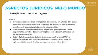 ASPECTOS JURÍDICOS PELO MUNDO
●
●
●
 