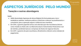 ASPECTOS JURÍDICOS PELO MUNDO
●
●
●
 