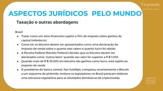 ASPECTOS JURÍDICOS PELO MUNDO
●
●
●
●
●
 