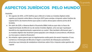 ASPECTOS JURÍDICOS PELO MUNDO
●
●
●
 