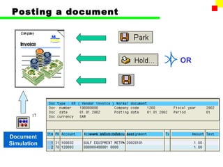 Posting a document




                                      OR




        17



              www.indiantaxhome.com
Document
Simulation
 