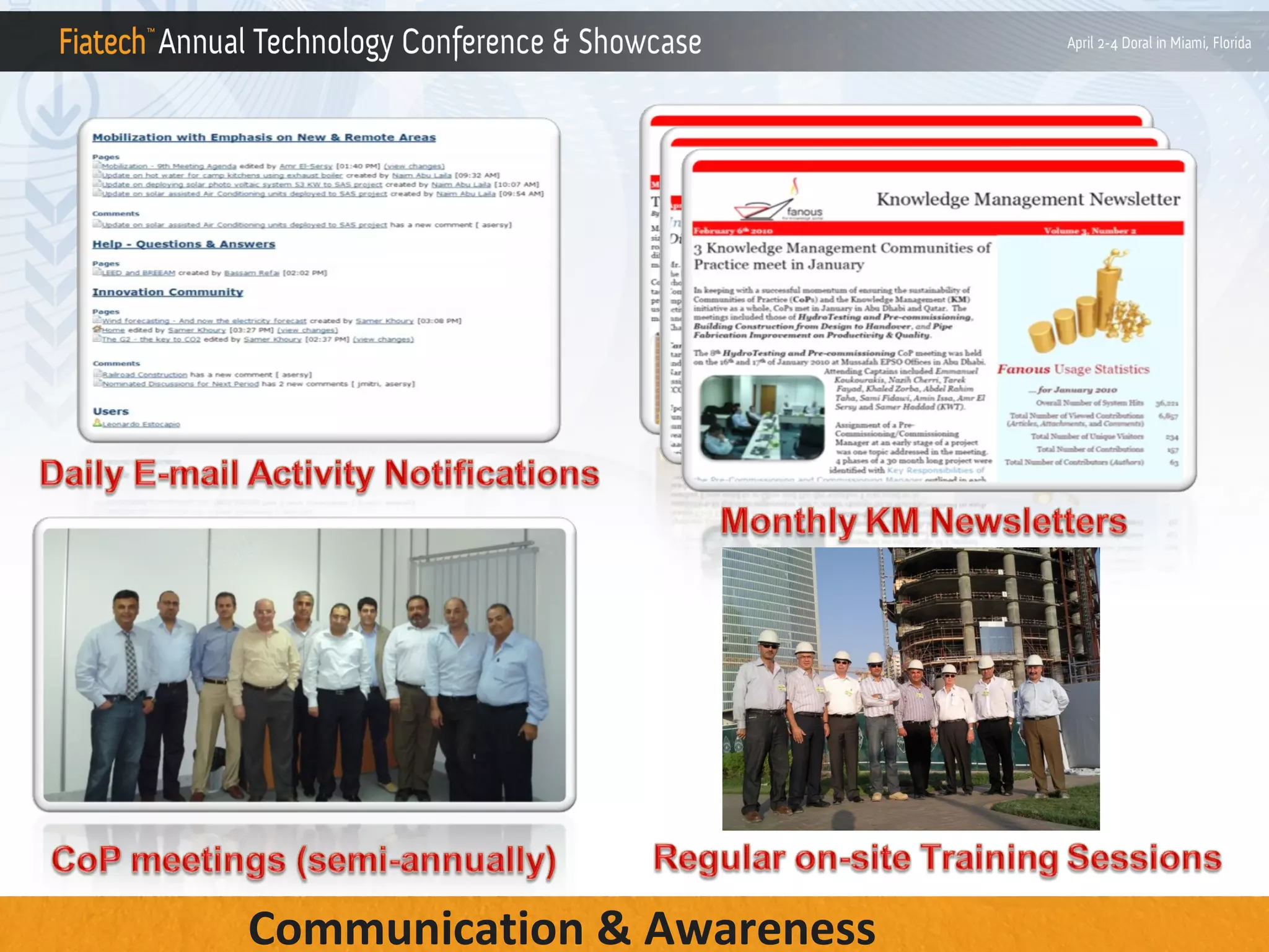 19

Communication & Awareness

 