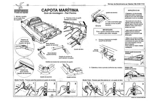 Catálogo de Montagem Capota Marítima Fiat fiorino