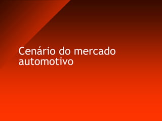 Cenário do mercado automotivo