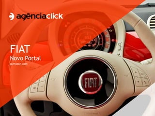 FIATNovo PortalOUTUBRO 2009